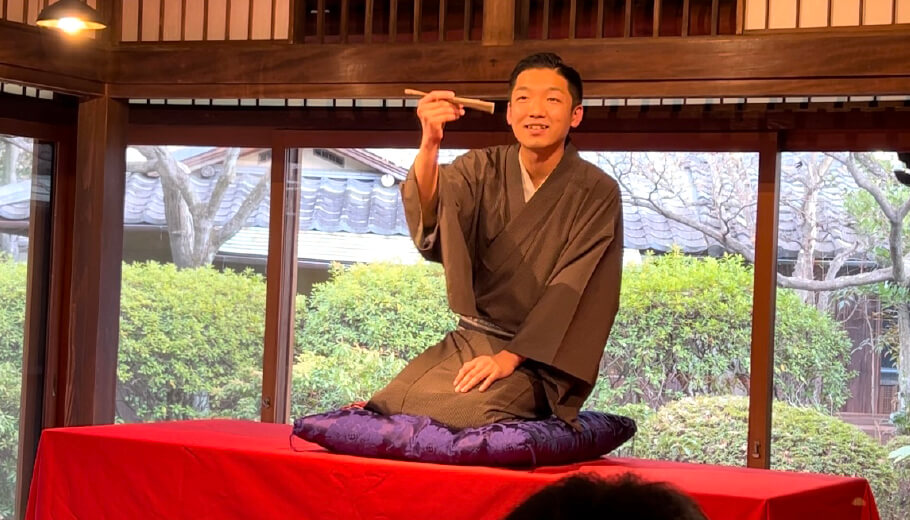 独自の落語会開催