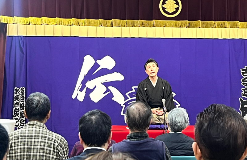 独自の落語会開催